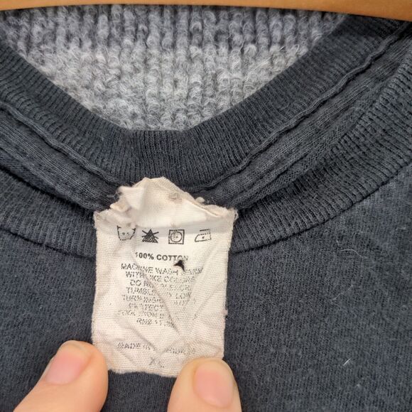 Bay Island Motley Crue Theater Of Pain Graphic T-Shirt Men's XL Black Crew Neck - Picture 11 of 14